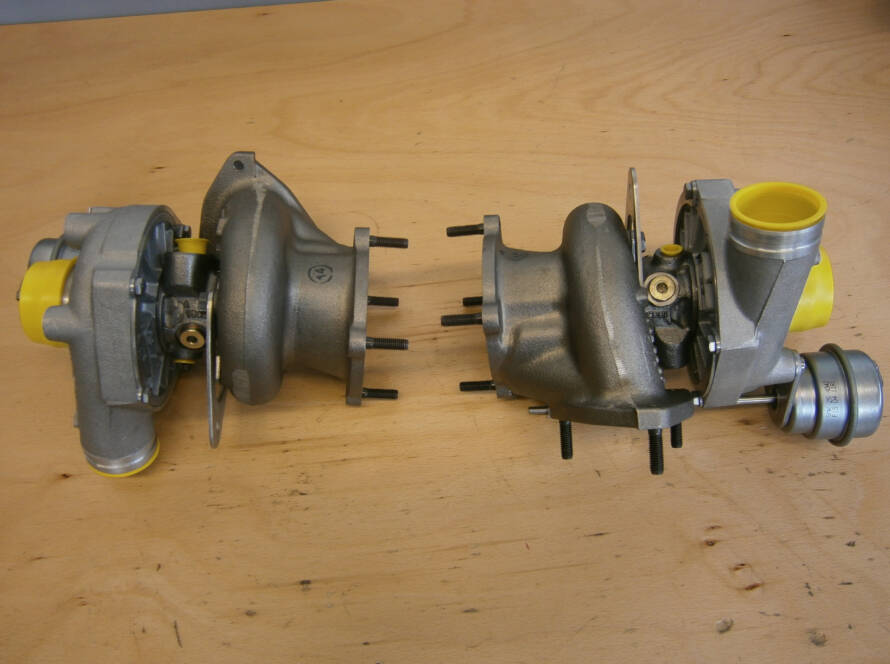 Instandsetzung Porsche Turbolader