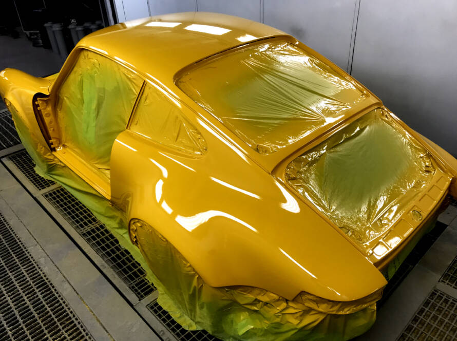 Porsche Lackierung