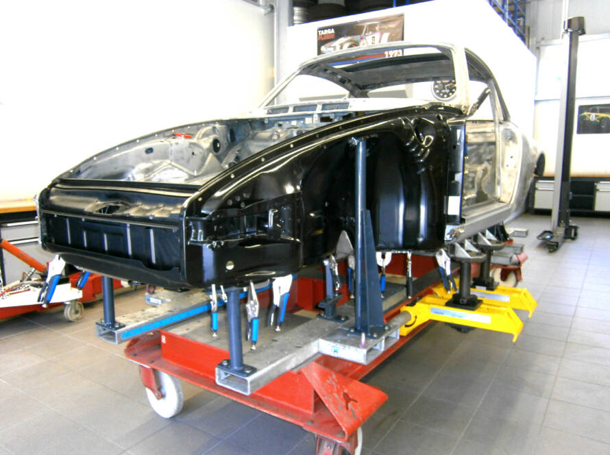 Porsche Richtarbeiten