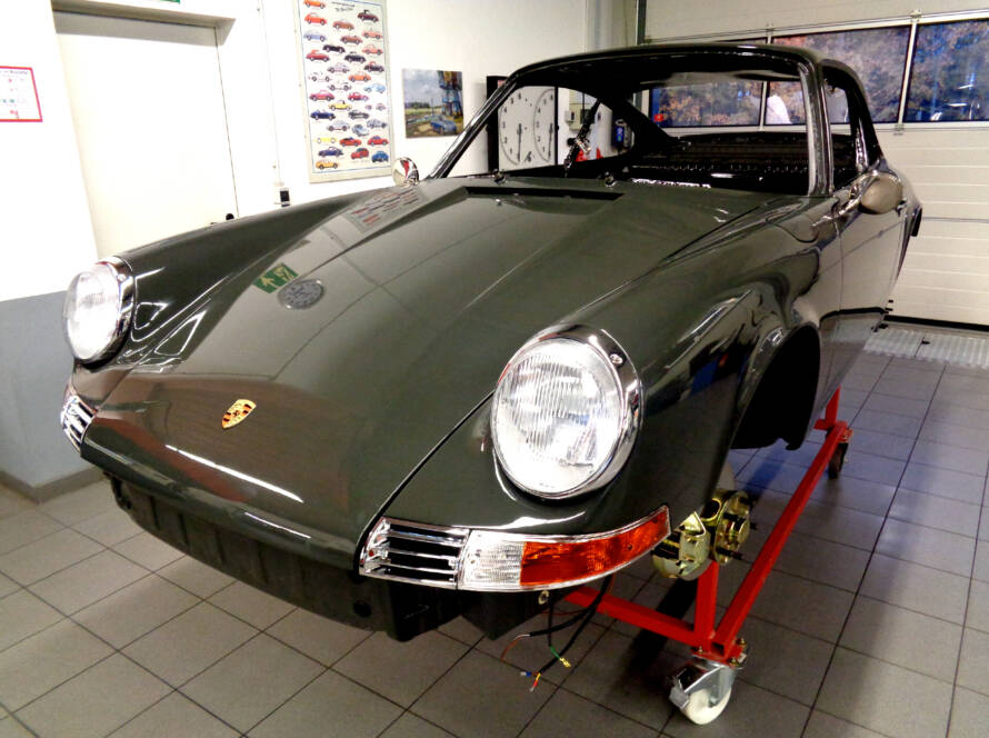 Restauration Porsche 911, F-Modell 1969