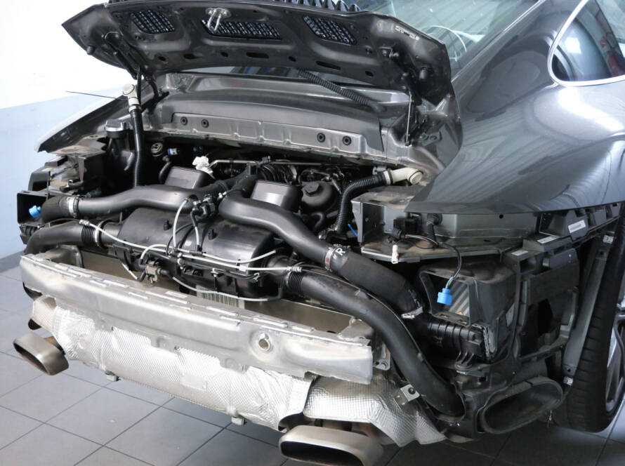 Porsche 991 Motor Ölrauch